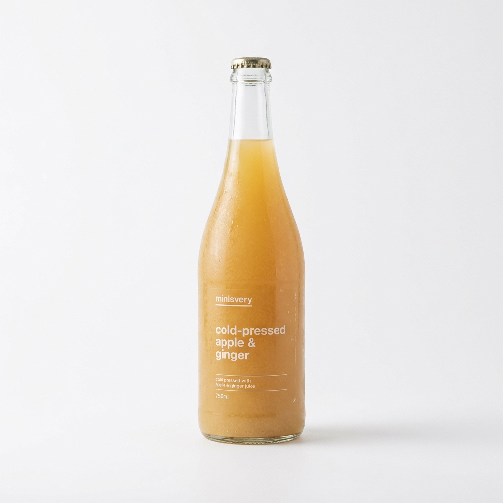 Cold-Pressed Apple & Ginger 750ml