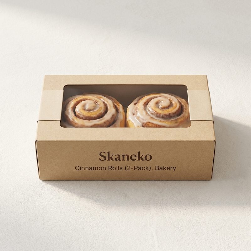Organic Cinnamon Rolls (2-Pack)